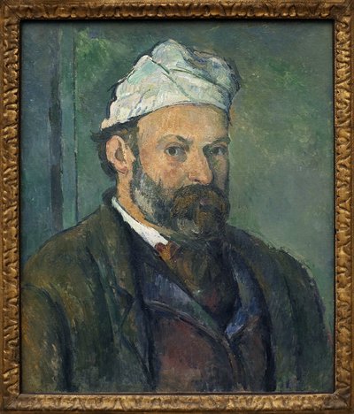 Autorretrato. de Paul Cézanne