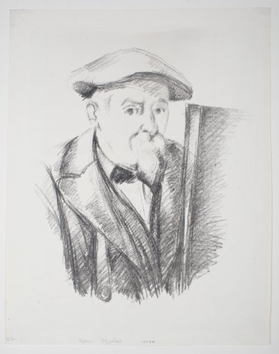Autorretrato de Paul Cézanne