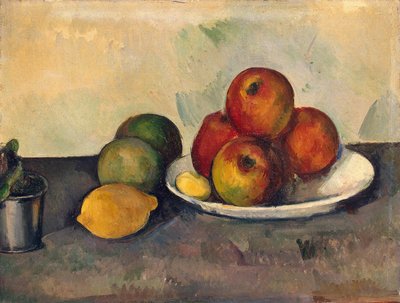 Naturaleza muerta con manzanas, c.1890 de Paul Cézanne