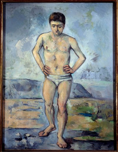 El bañista de Paul Cézanne
