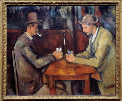 Los jugadores de cartas de Paul Cézanne