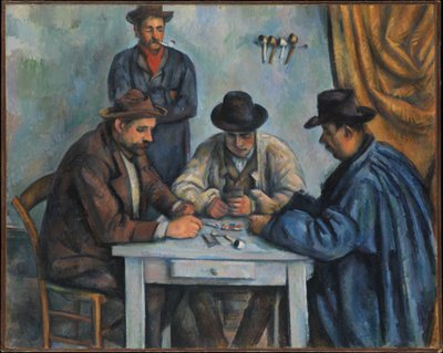 Los jugadores de cartas de Paul Cézanne