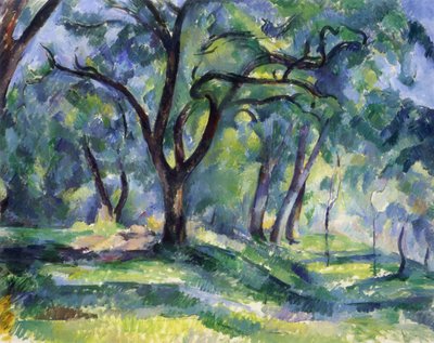 El bosque de Paul Cézanne