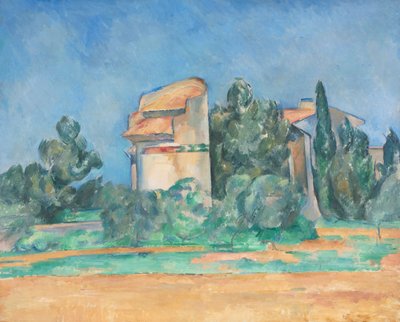 La torre de palomas en Bellevue de Paul Cézanne