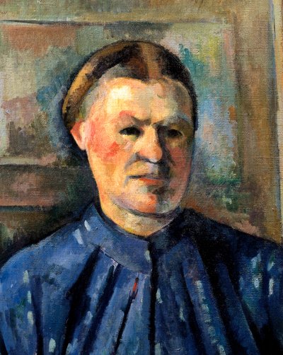 La mujer y la cafetera (detalle) de Paul Cézanne