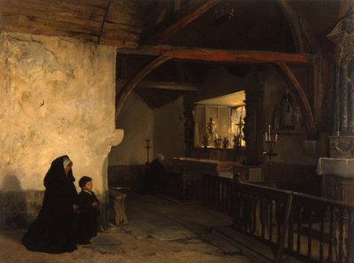 Una capilla de pescadores cerca de Plouha de Paul Chardin