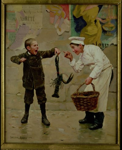 Le Petit Comis (d.1902) de Paul Charles Chocarne Moreau