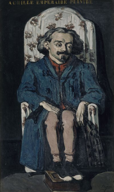 Achille Emperaire, 1867-1868 de Paul Cézanne