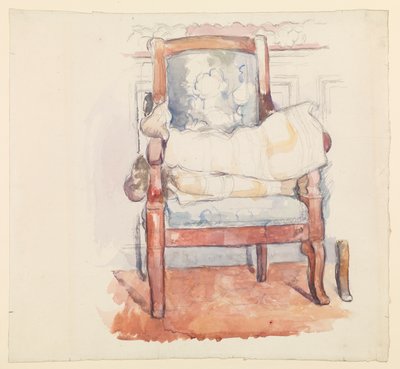 Sillón, circa 1885-90 de Paul Cézanne