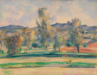 paisaje de otoño de Paul Cézanne
