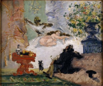 Una moderna Olympia de Paul Cézanne