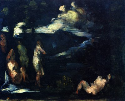Bañistas de Paul Cézanne