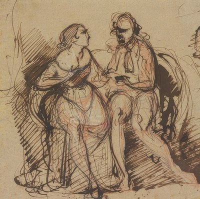 Pausa del baile de Paul Cézanne