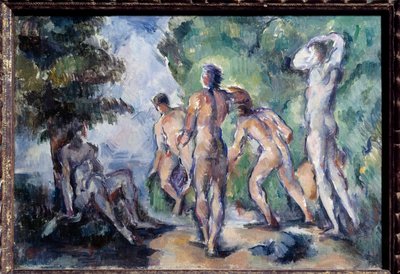 Bañistas de Paul Cézanne