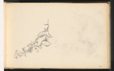Rama en flor de Paul Cézanne