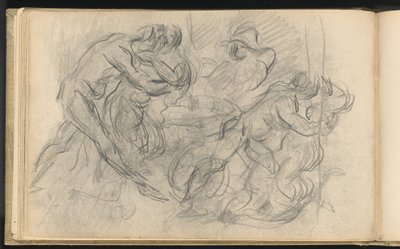 Escena de carnaval de Paul Cézanne