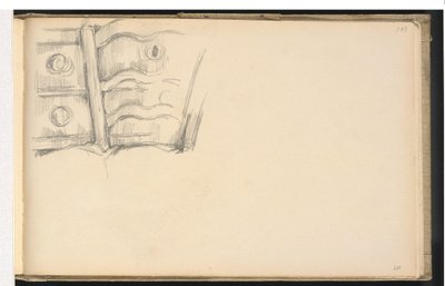 Silla y tocador de Paul Cézanne