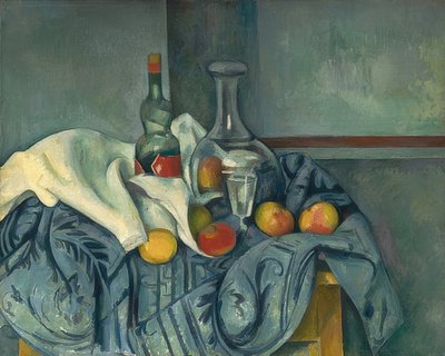 La botella de menta de Paul Cézanne