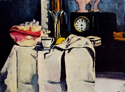 El reloj de mármol negro de Paul Cézanne