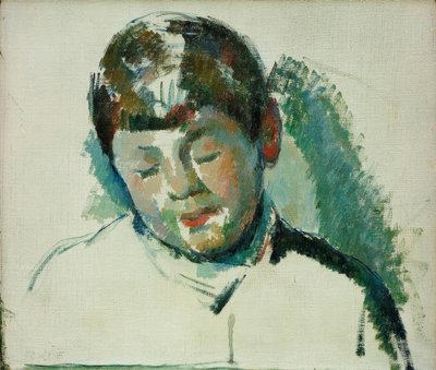 Esbozo para un retrato del hijo del artista de Paul Cézanne