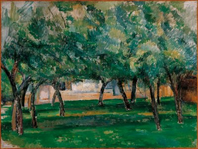 Granja en Normandía, c. 1885-86 de Paul Cézanne