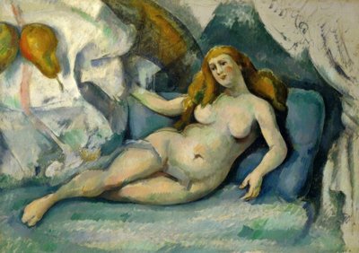 Mujer desnuda (¿Leda II?) de Paul Cézanne