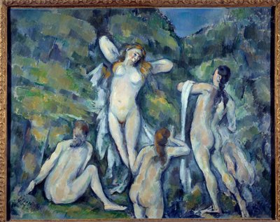 Cuatro bañistas de Paul Cézanne