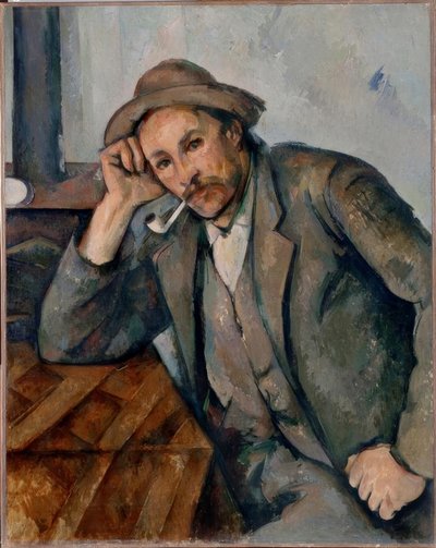 Fumador apoyado de Paul Cézanne