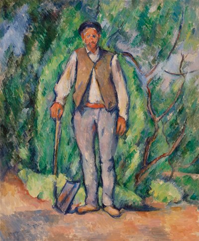Jardinero (El jardinero) de Paul Cézanne