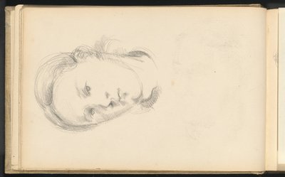 Cabeza de una Joven de Paul Cézanne
