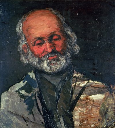 Cabeza de un Hombre Viejo, c.1866 de Paul Cézanne