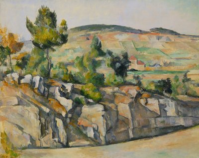 Ladera en Provenza, c.1886-90 de Paul Cézanne