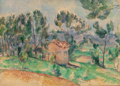 Cabaña de caza en Provenza de Paul Cézanne