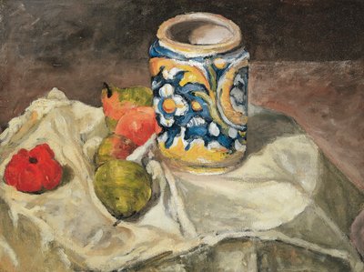 Faience Italiana, 1872-73 de Paul Cézanne