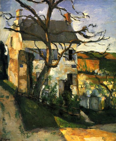 La Maison Rondest, barrio del Hermitage, Pontoise de Paul Cézanne
