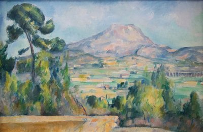 La montaña Sainte-Victoire de Paul Cézanne