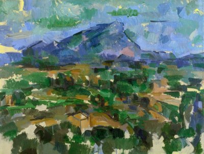 La Montaña Sainte-Victoire de Paul Cézanne