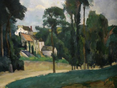  El camino a Pontoise de Paul Cézanne