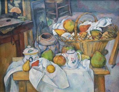 La mesa de la cocina de Paul Cézanne