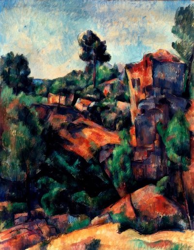 La cantera de Bibémus de Paul Cézanne