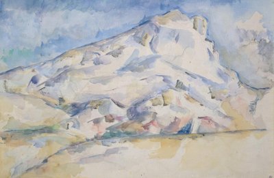 La montaña Sainte-Victoire de Paul Cézanne