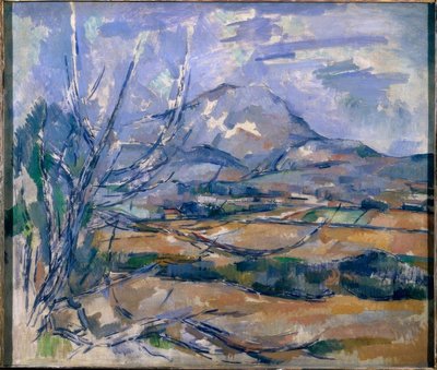 La montaña Sainte Victoire de Paul Cézanne