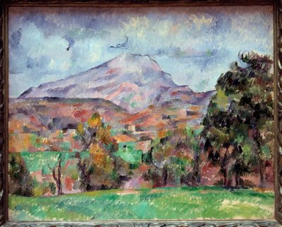 La montaña Sainte Victoire de Paul Cézanne