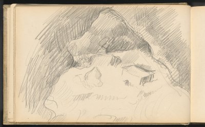 Paisaje Visto desde el Interior de una Cueva de Paul Cézanne