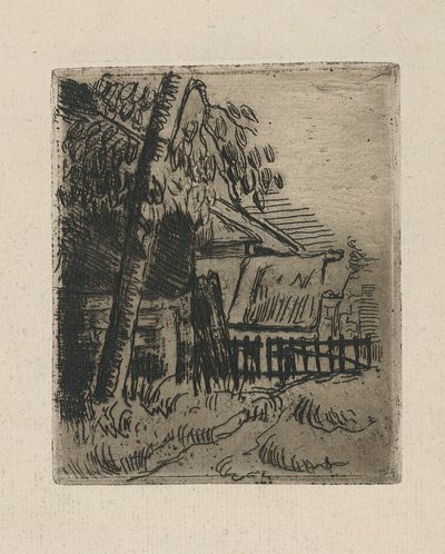 Paisaje en Auvers de Paul Cézanne