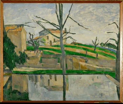 El estanque del Jas de Bouffan de Paul Cézanne