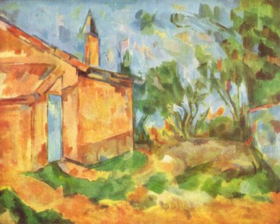 Le Cabanon de Jourdan de Paul Cézanne