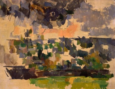 El jardín de Lauves de Paul Cézanne