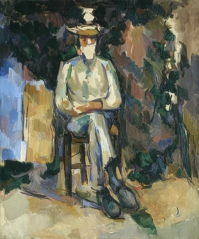 El jardinero Vallier de Paul Cézanne