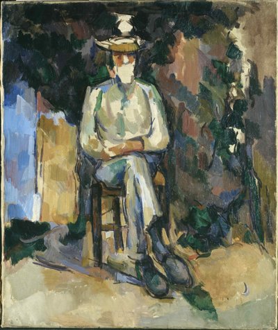 Le Jardinier Vallier, ca 1904-1906 de Paul Cézanne